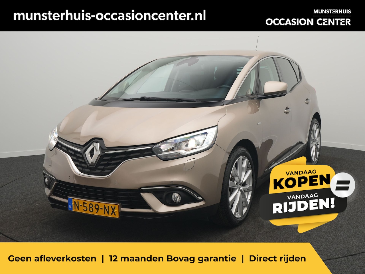 Renault Scénic - TCe 130 Intens - RIJKLAARPRIJS - All Seasonbanden - Stoelverwarming - Massage - AutoWereld.nl