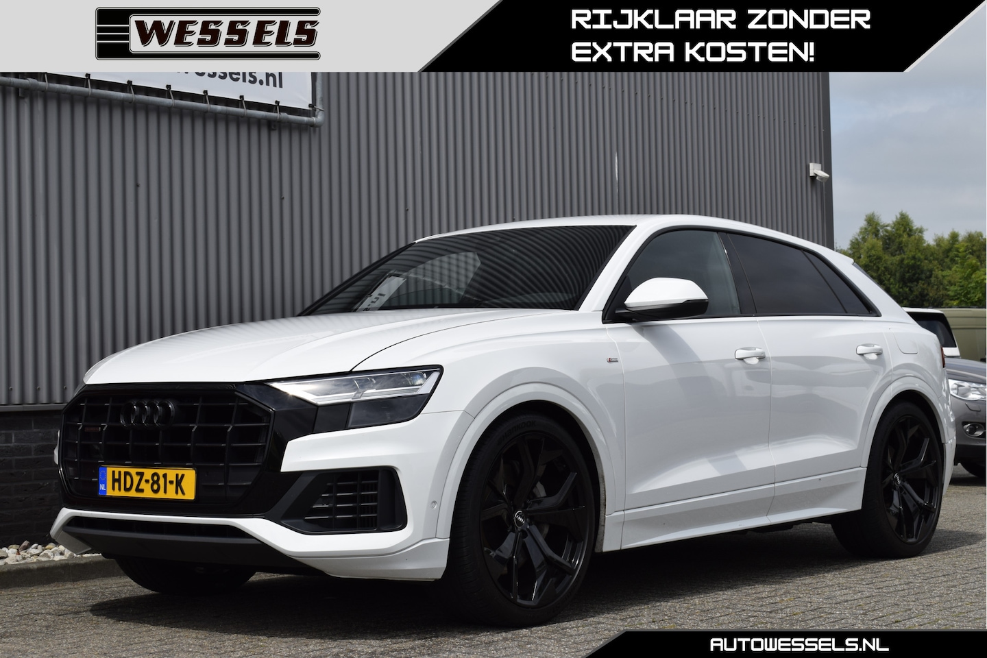 Audi Q8 - 55 TFSI e quattro S-line Virtual cockpit, Cruise, Stoelverwarming, Camera, Trekhaak, Lucht - AutoWereld.nl