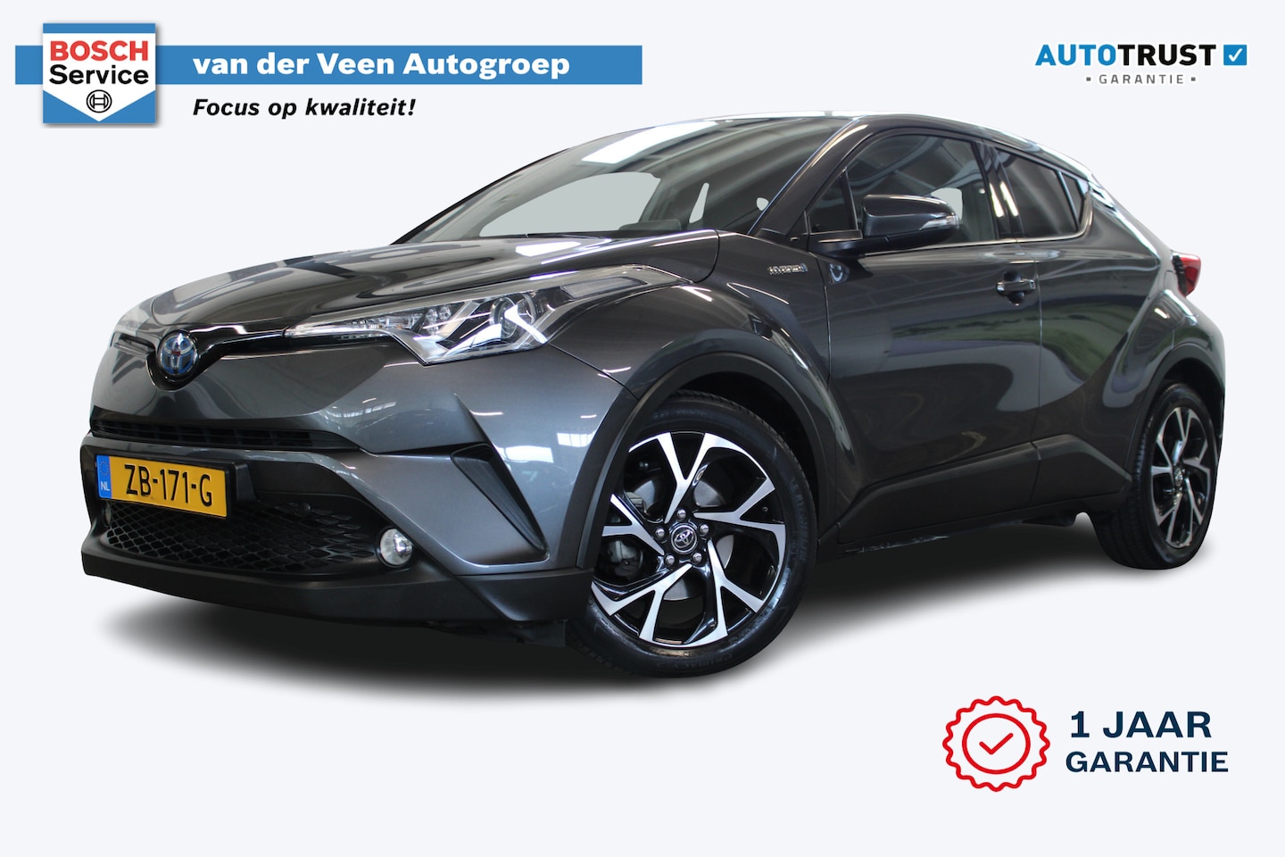 Toyota C-HR - 1.8 Hybrid Dynamic | Incl. 12 maanden garantie | Dealeronderhouden | Stoelverwarming | Cli - AutoWereld.nl