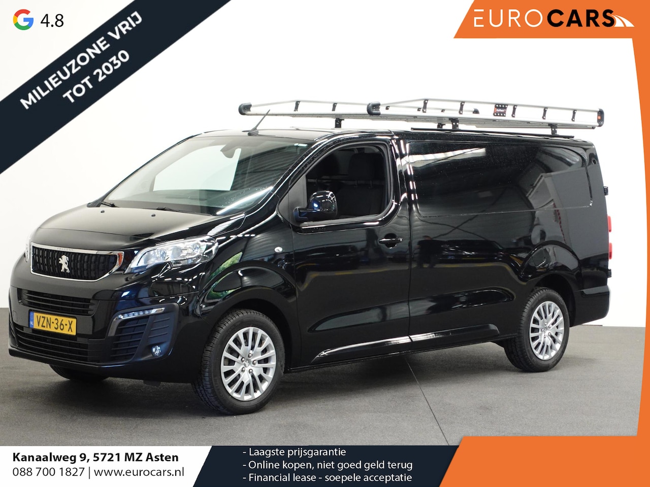 Peugeot Expert - 145PK L3 Automaat Airco Cruise Navi Trekhaak Airco Cruise Control Trekhaak Imperiaal - AutoWereld.nl