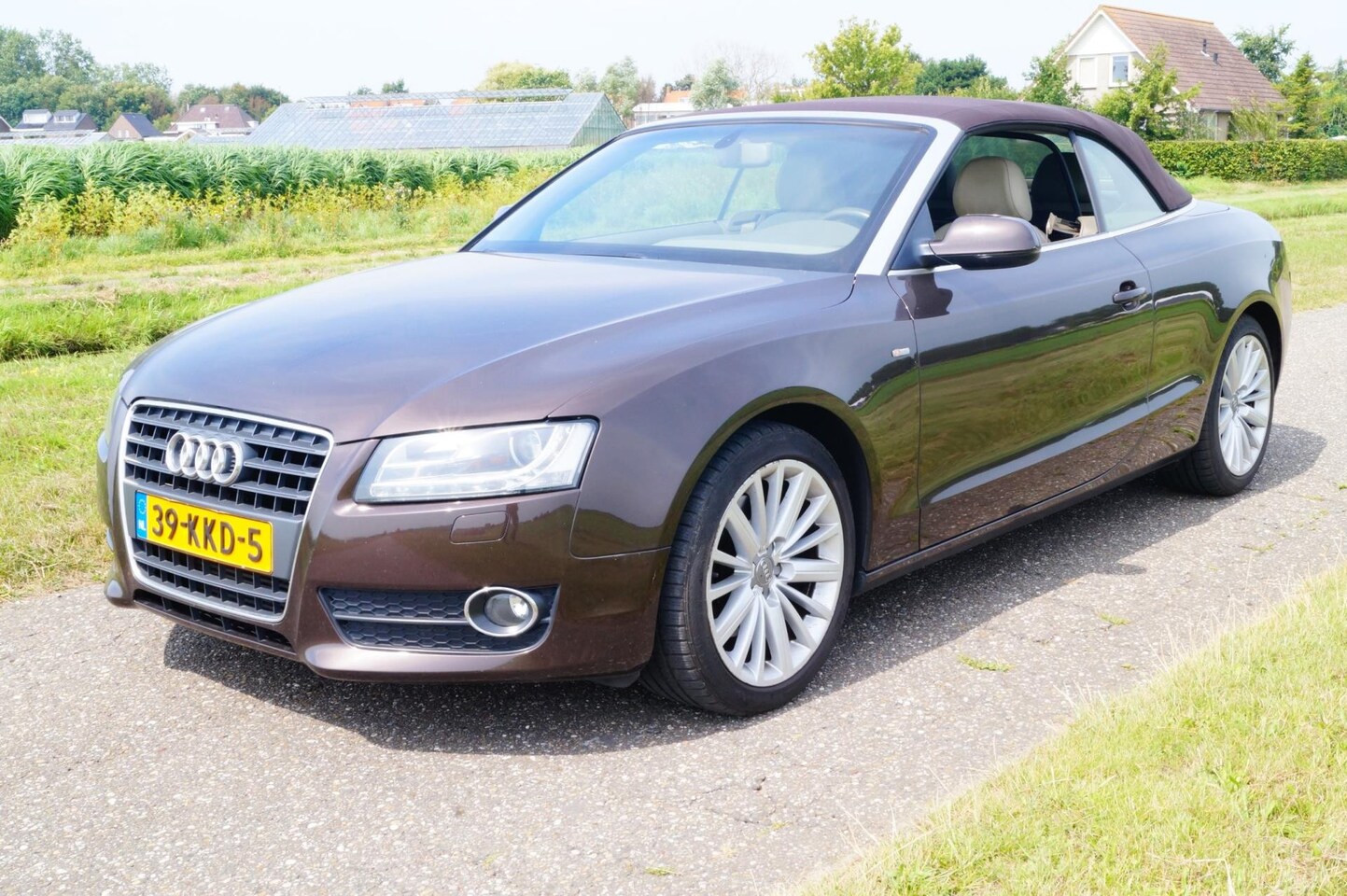 Audi A5 Cabriolet - 2.0 TFSI S-line Navi Youngtimer - AutoWereld.nl