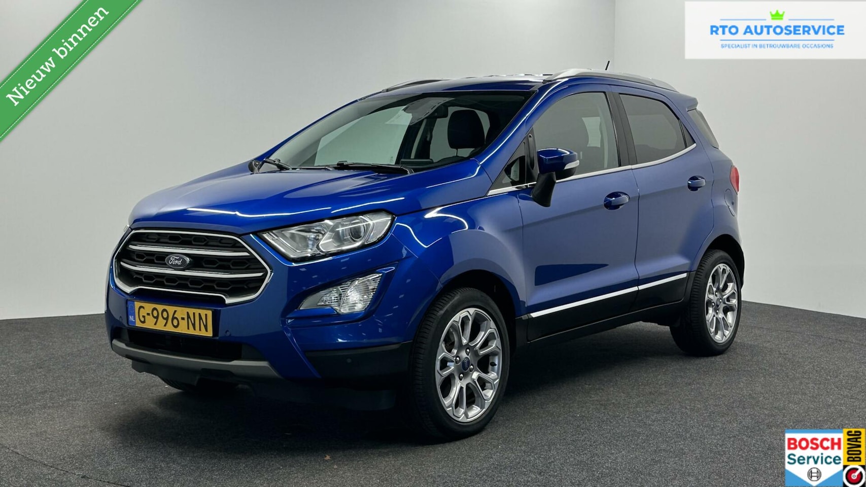 Ford EcoSport - 1.0 EcoBoost Titanium CARPLAY ECC CRUISE LM. - AutoWereld.nl