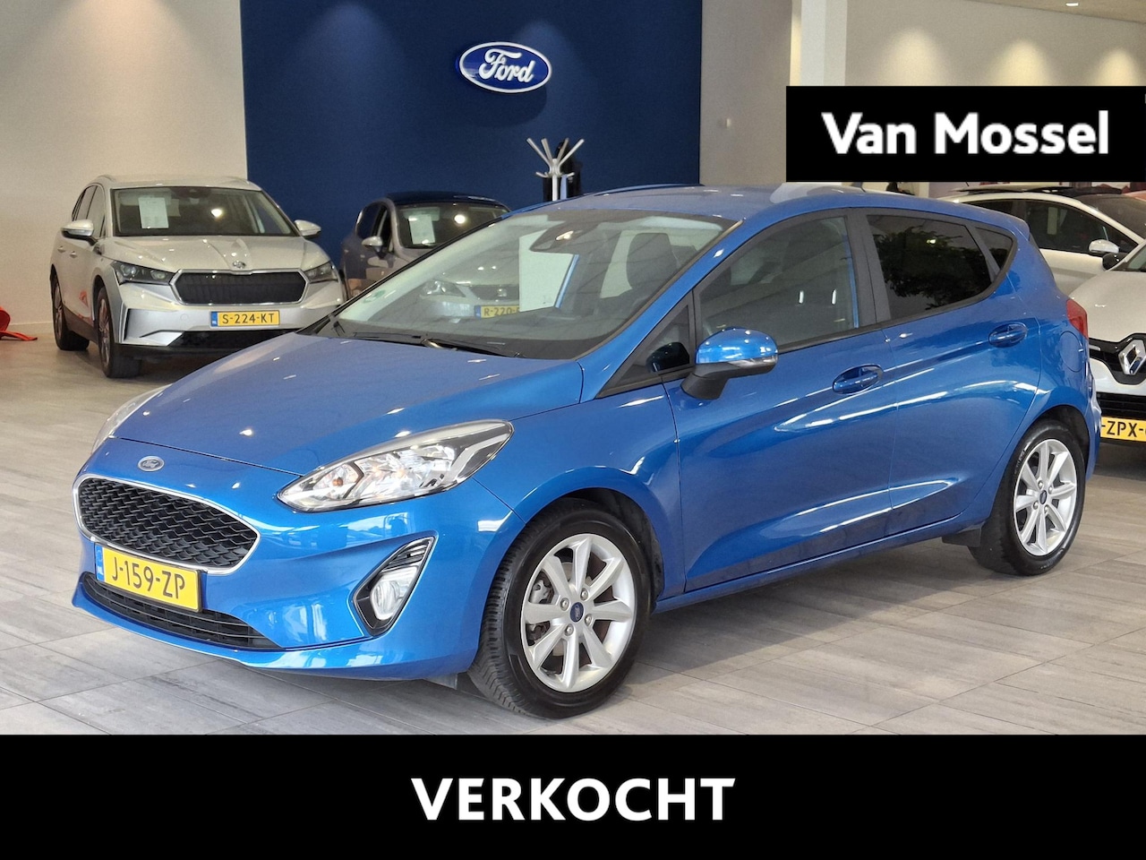 Ford Fiesta - 1.0 EcoBoost Titanium | Trekhaak | Winter pack | LMV | Navigatie | Apple CarPlay | - AutoWereld.nl