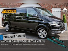Volkswagen Transporter - T6.1 2.0 TDI 204PK DSG L2H1 HIGHLINE DUB/CAB Standkachel | Leder | LED | Trekhaak | Full O