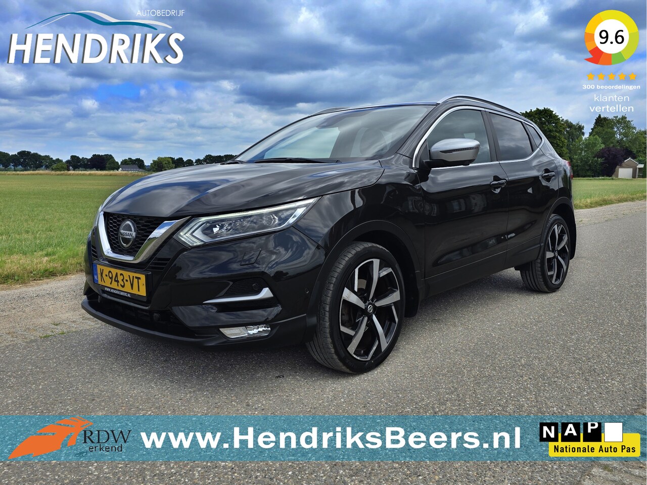 Nissan Qashqai - 1.2 Tekna + 116 Pk - Euro 6 - Navi - ParkeerCamera - Stoelverwarming - AutoWereld.nl