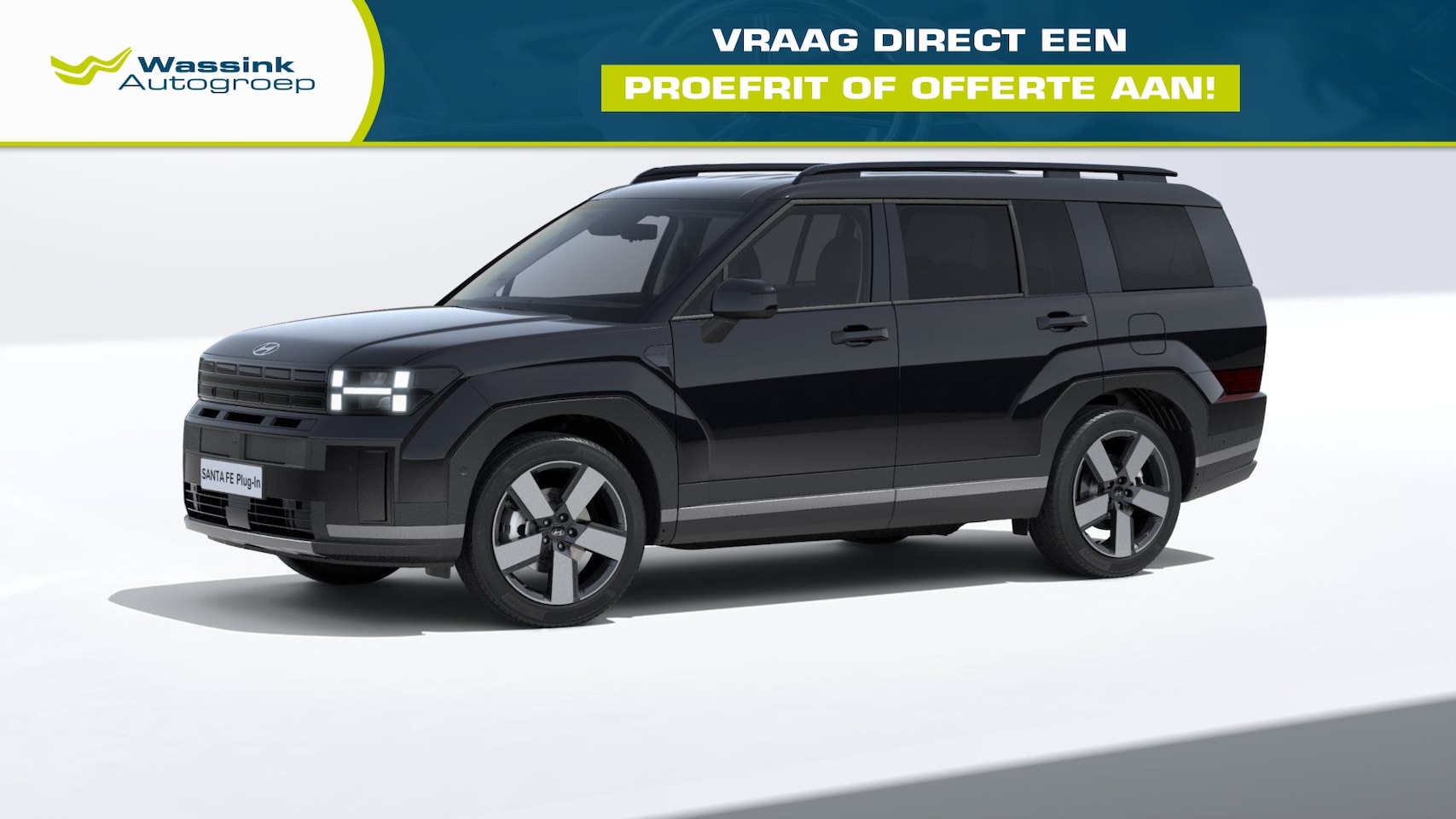 Hyundai Santa Fe - New 1.6 T-GDi PHEV 252pk Aut 4WD 7pl Premium - AutoWereld.nl