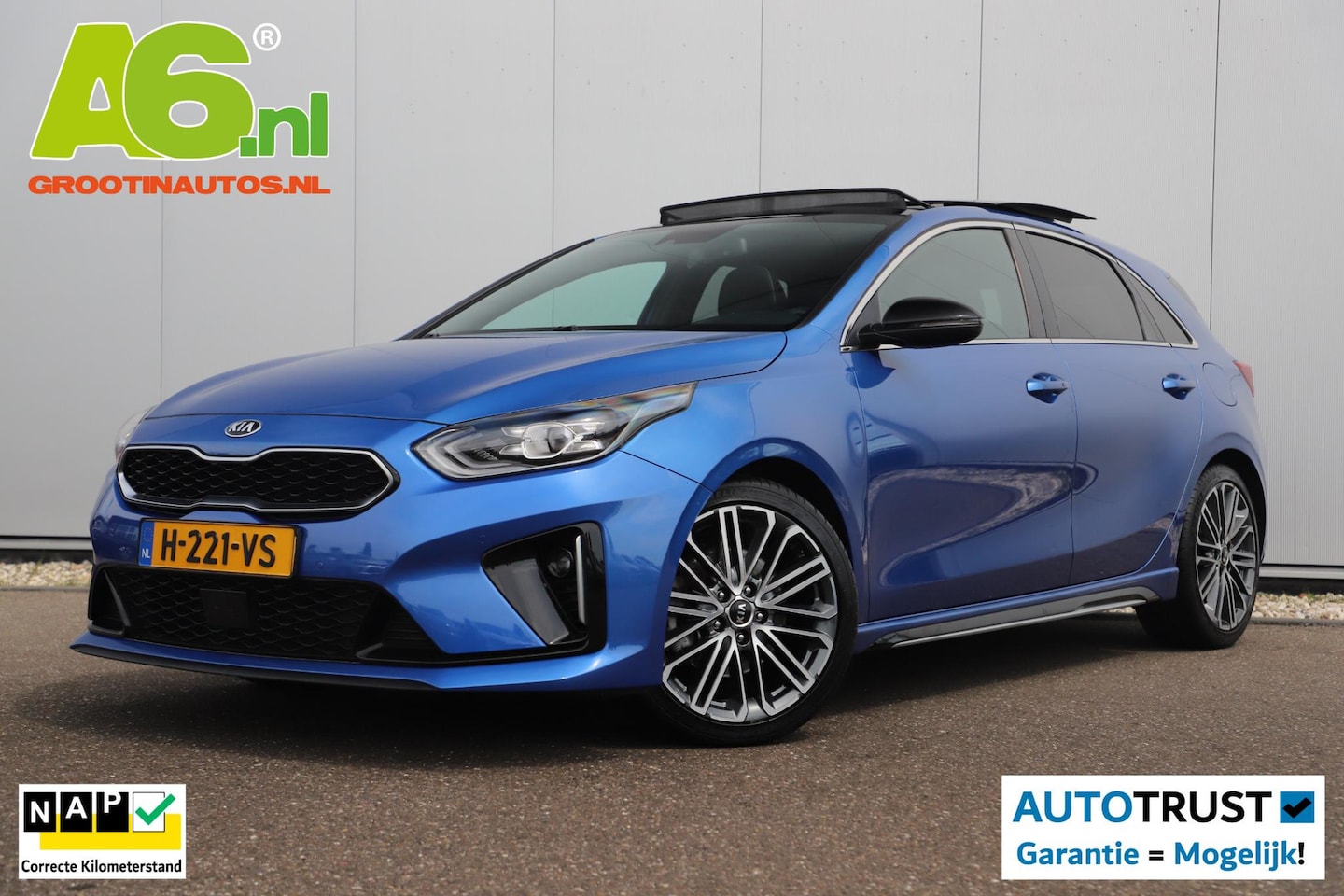 Kia Cee'd - Ceed 1.4 T-GDi GT-PlusLine 140PK Automaat Panoramadak 18 inch Michelin Half Leder Navi Car - AutoWereld.nl