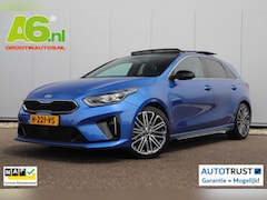 Kia Cee'd - Ceed 1.4 T-GDi GT-PlusLine 140PK Automaat Panoramadak 18 inch Michelin Half Leder Navi Car