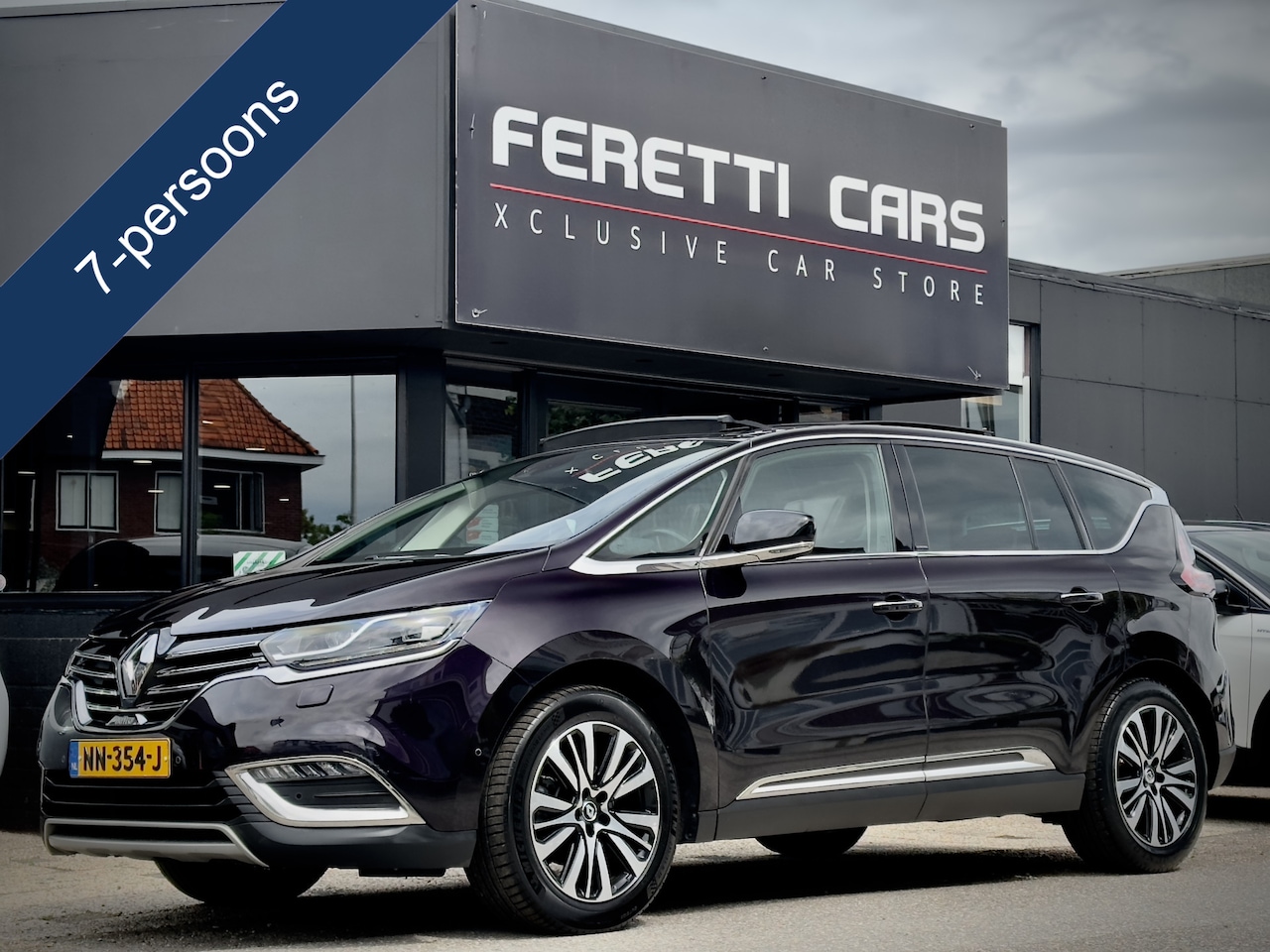 Renault Espace - 1.6 TCe AUT7 INITIALE PARIS 7PERS PANODAK LEDER NAVI CAMERA HEAD-UPP LED LMV PDC - AutoWereld.nl