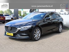Mazda 6 Sportbreak - 2.5 SkyActiv-G 194 Luxury , Automaat, Leder, 360 Camera, Bose, Adap.Cruise, LMV 19 Inch, H