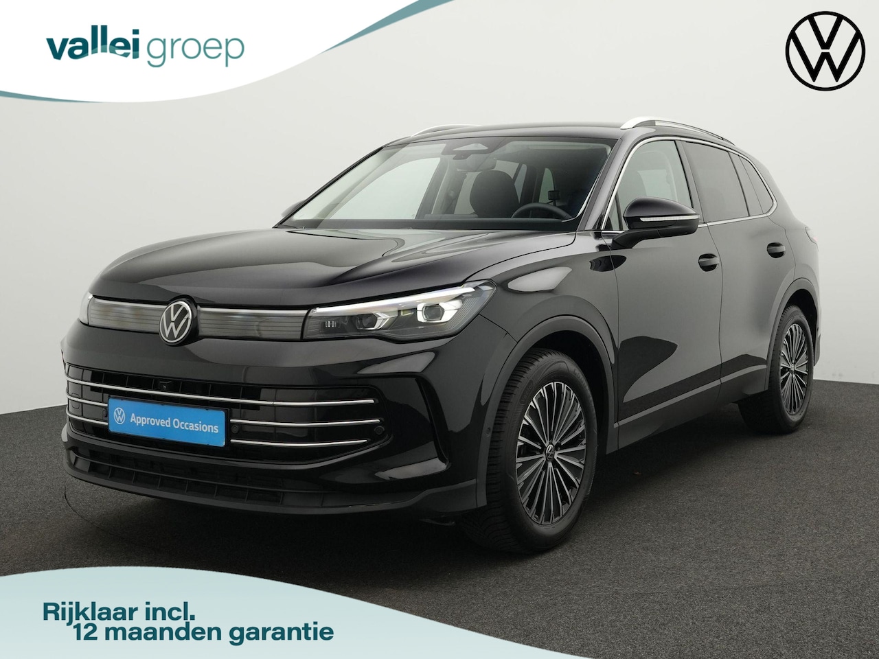 Volkswagen Tiguan - 1.5 eTSI 150 pk DSG Elegance | Trekhaak | Rondomzicht camera | IQ Light | Leder/alcantara - AutoWereld.nl