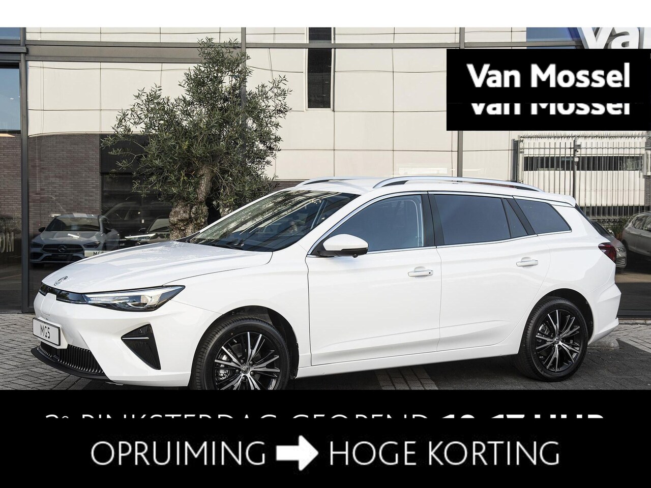 MG MG5 Electric - Long Range Luxury 61 kWh Private Lease vanaf € 429,- 72mnd/5.000km | Korting tot € 8.500,- - AutoWereld.nl