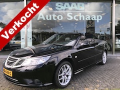Saab 9-3 Cabrio - 1.8t Vector | Rijklaar incl garantie | Parkeersensoren Stoelverwarming 17 inch lichtmetaal