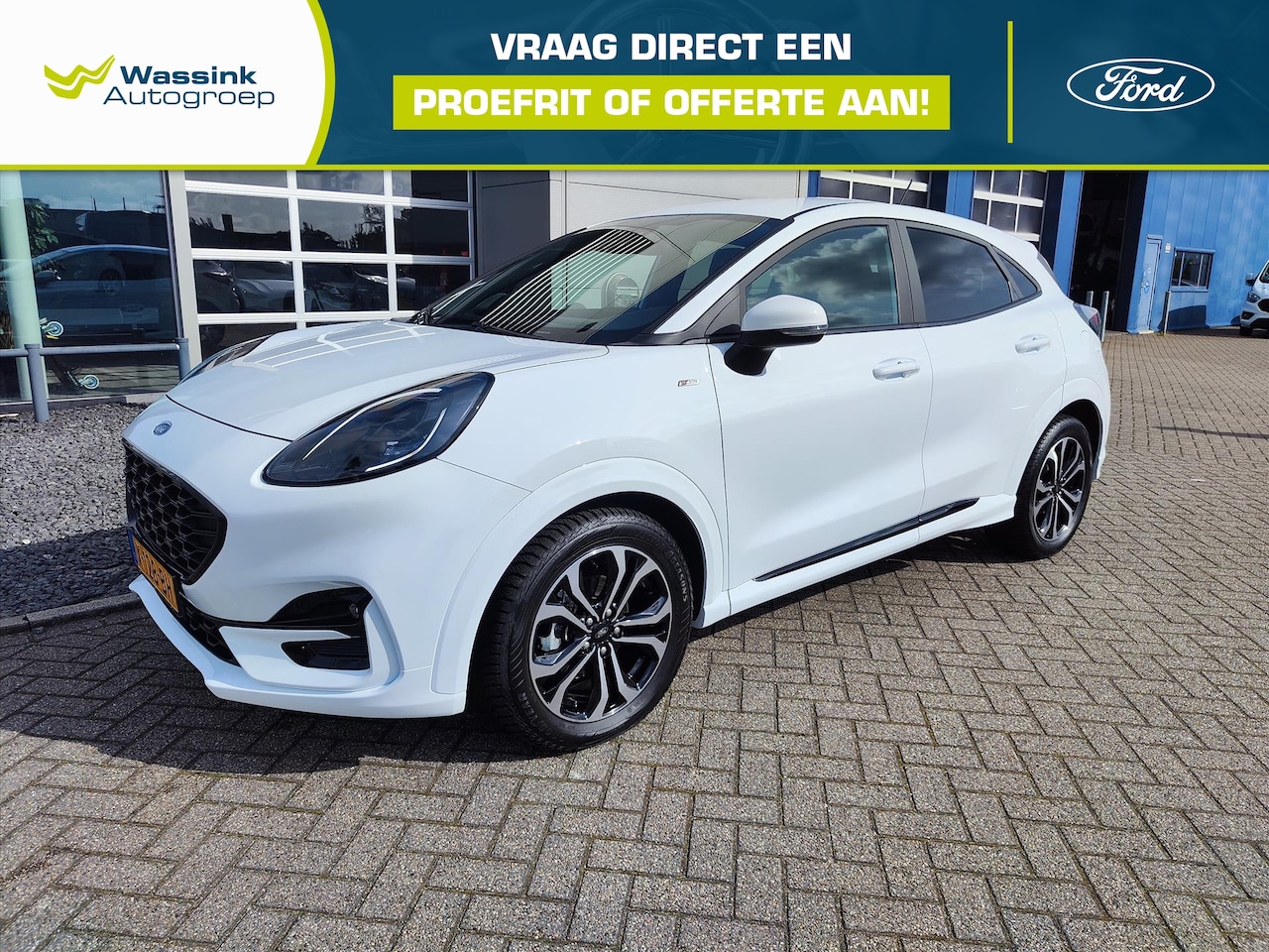 Ford Puma - 1.0i Ecoboost Hybrid 125pk ST-Line - AutoWereld.nl