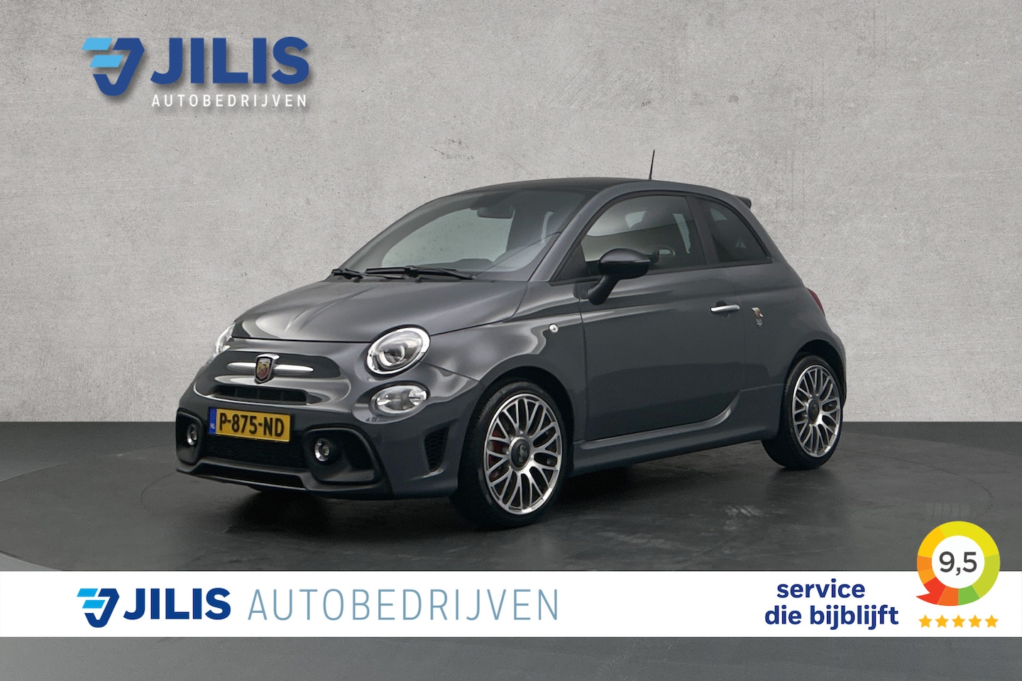 Fiat 500 Abarth - 1.4 T-Jet 595 | Origineel Nederlands | Apple carplay | Airco | Parkeersensoren | Lichtmeta - AutoWereld.nl