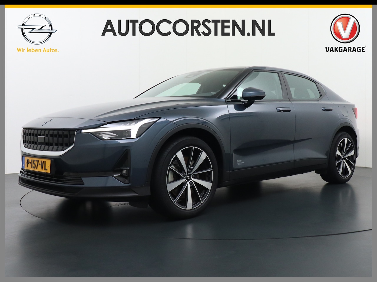 Polestar 2 - AUT. 408 pk Long Range Dual Motor 78kWh Panorama-Dak Harman&Kardon® Electr.Stoelen Verwarm - AutoWereld.nl