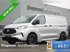 Ford Transit Custom - 320 2.0TDCI 170pk Automaat L1H1 Trend | Stoel + Stuurverwarming | L+R Zijdeur | Sync 4 13"