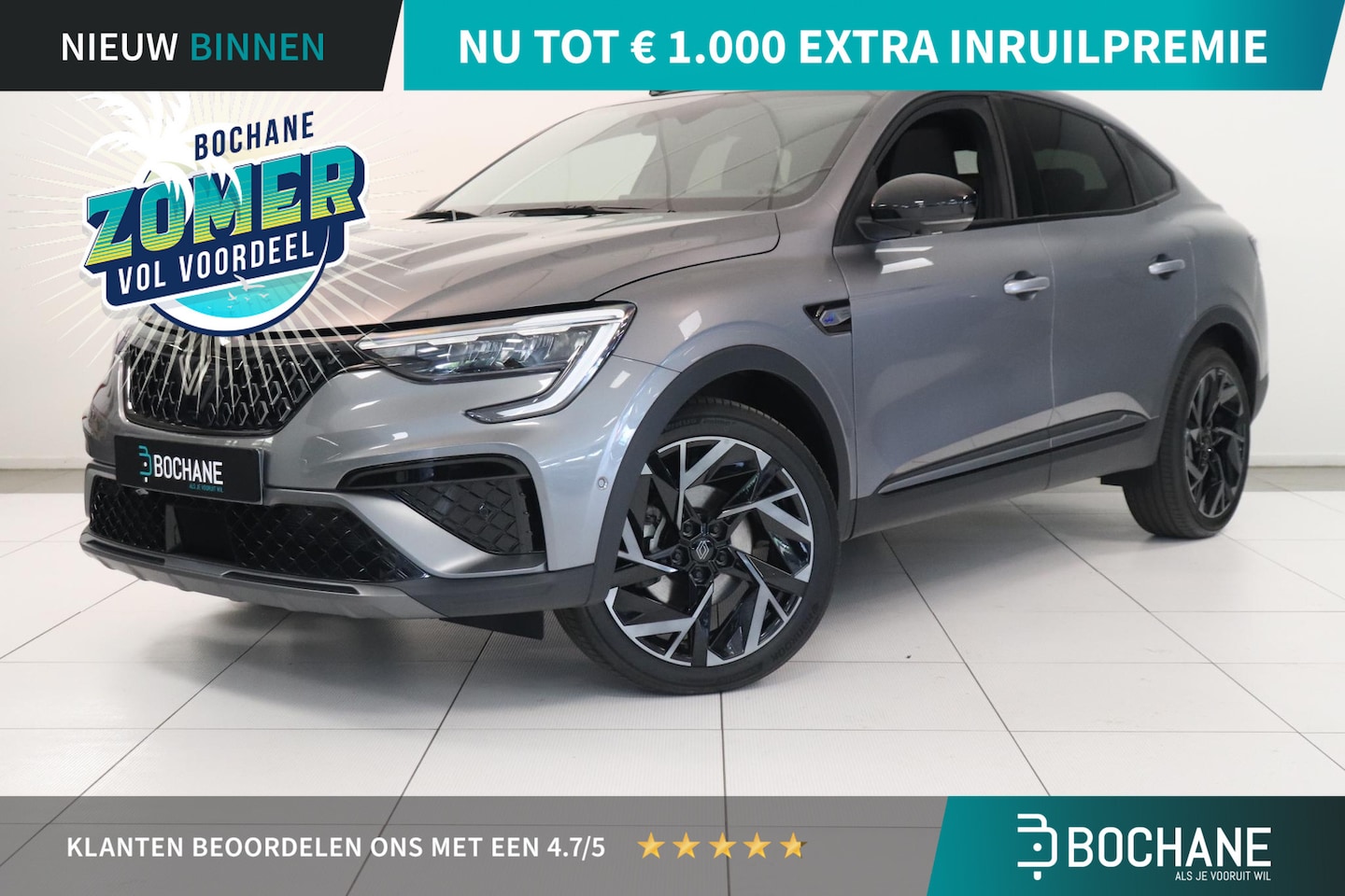 Renault Arkana - 1.6 E-Tech full hybrid 145 esprit Alpine | 360 Camera | BOSE audio | Schuif-kanteldak | LE - AutoWereld.nl