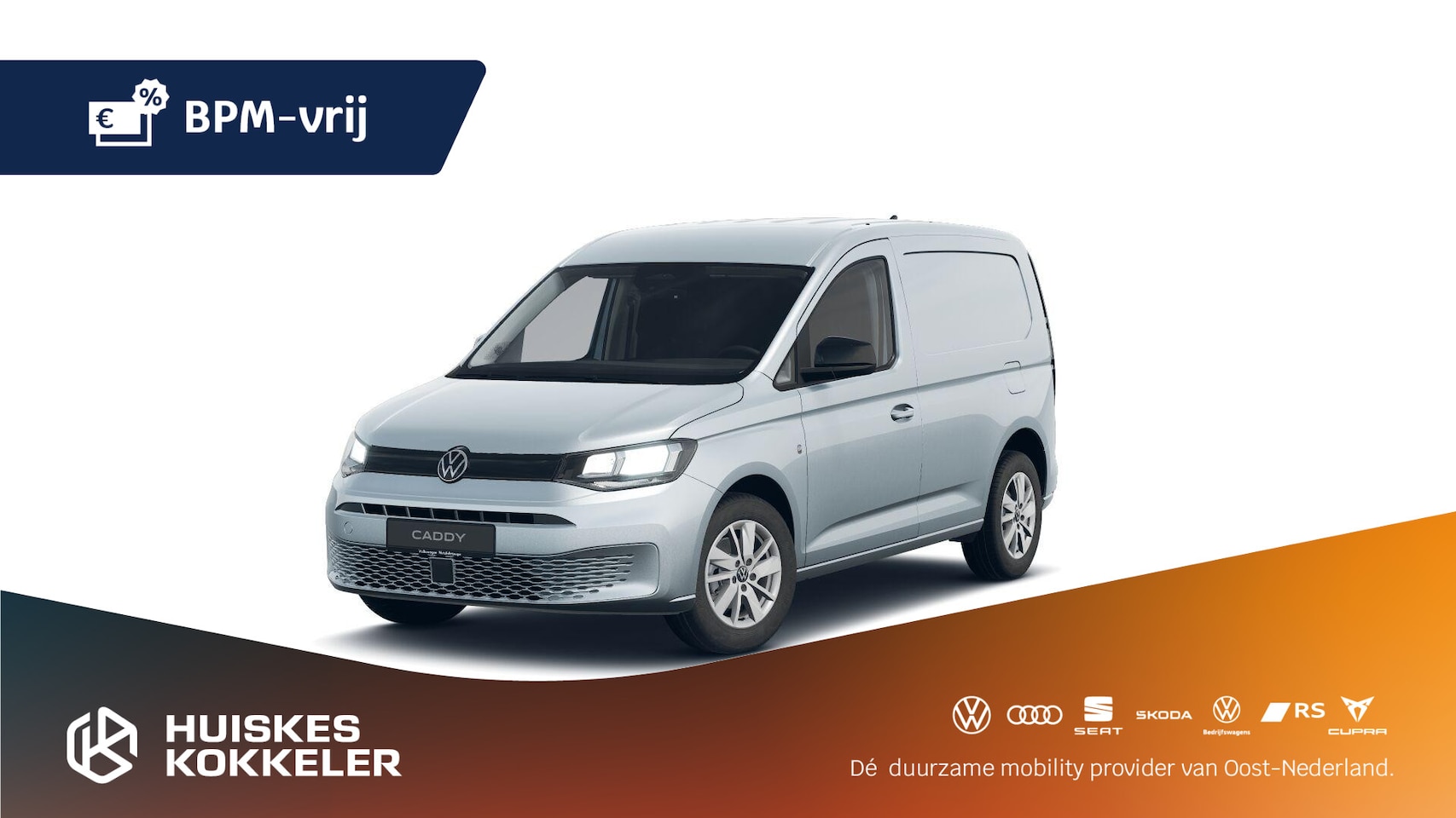 Volkswagen Caddy Cargo - 2.0 TDI Style | BPM-vrij | Trekhaak | Lichtmetalen velgen | Parkeerhulp | Navi via AppleCa - AutoWereld.nl