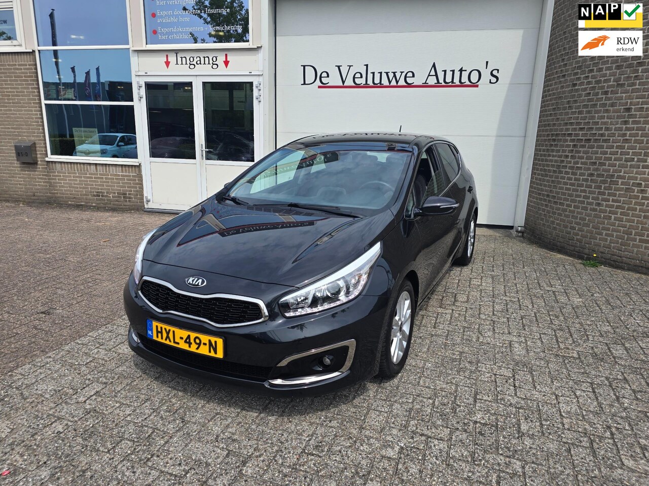 Kia Cee'd - 1.6 GDI DynamicLine navi cruise climate automaat - AutoWereld.nl