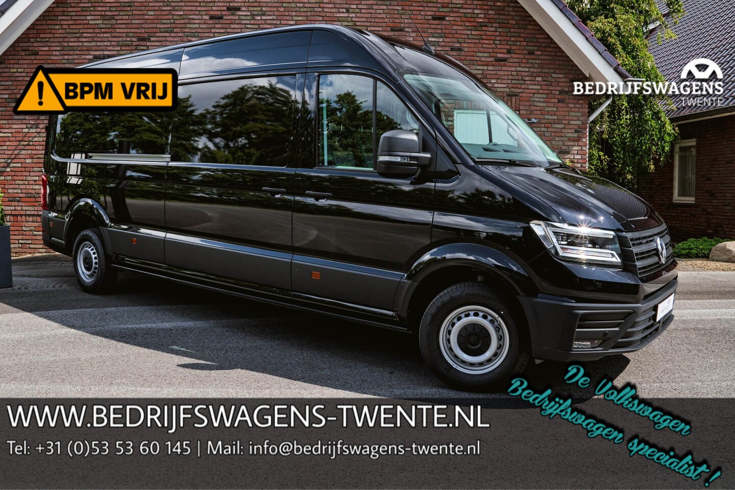 Volkswagen Crafter - 2.0 TDI 177PK Automaat-8 L4H3 Comfortline LED | NAVI | Lane Assist | Achteruitrijcamera | - AutoWereld.nl