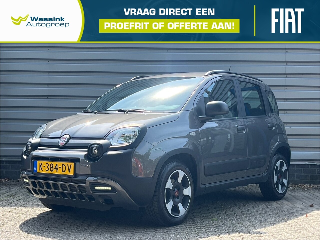 Fiat Panda - 1.0 70pk Hybrid City Cross | Sensoren Achter | City Steering | Lage KM-stand | Telefoonhou - AutoWereld.nl