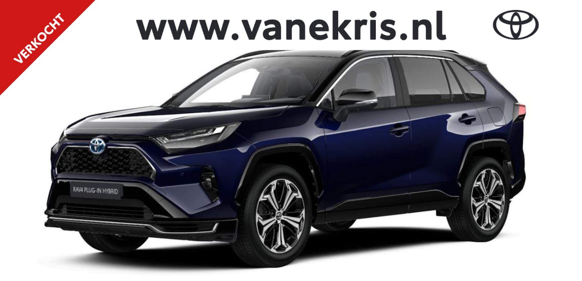 Toyota RAV4 - 2.5 Plug-in Hybrid Bi-Tone Plus, Trekhaak, Nieuw, voordeel - AutoWereld.nl