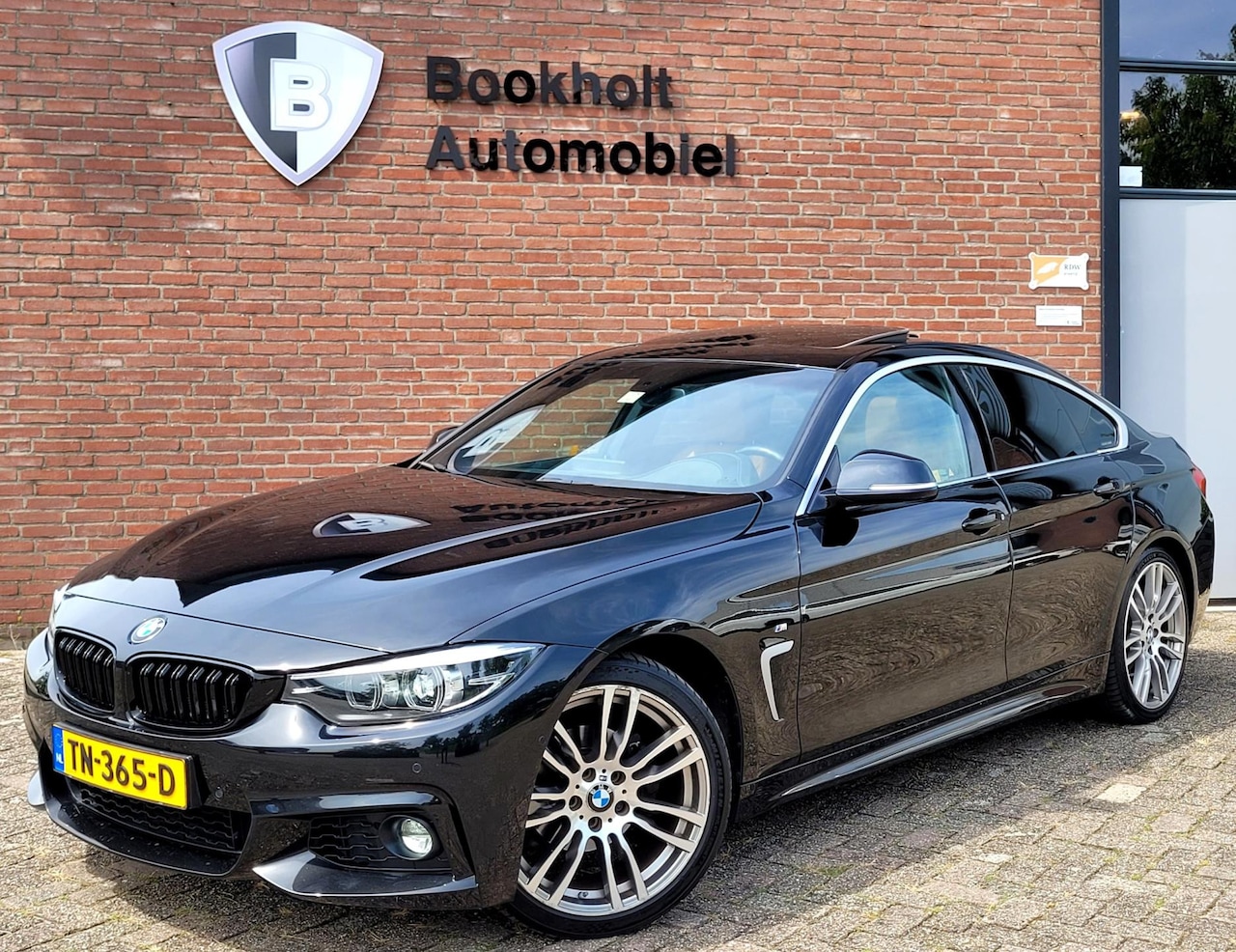 BMW 4-serie Gran Coupé - 420i M Sport 420i M-sport, Dak, Camera, Carplay, HiFi, DAB (1e eig. NL NAP) - AutoWereld.nl