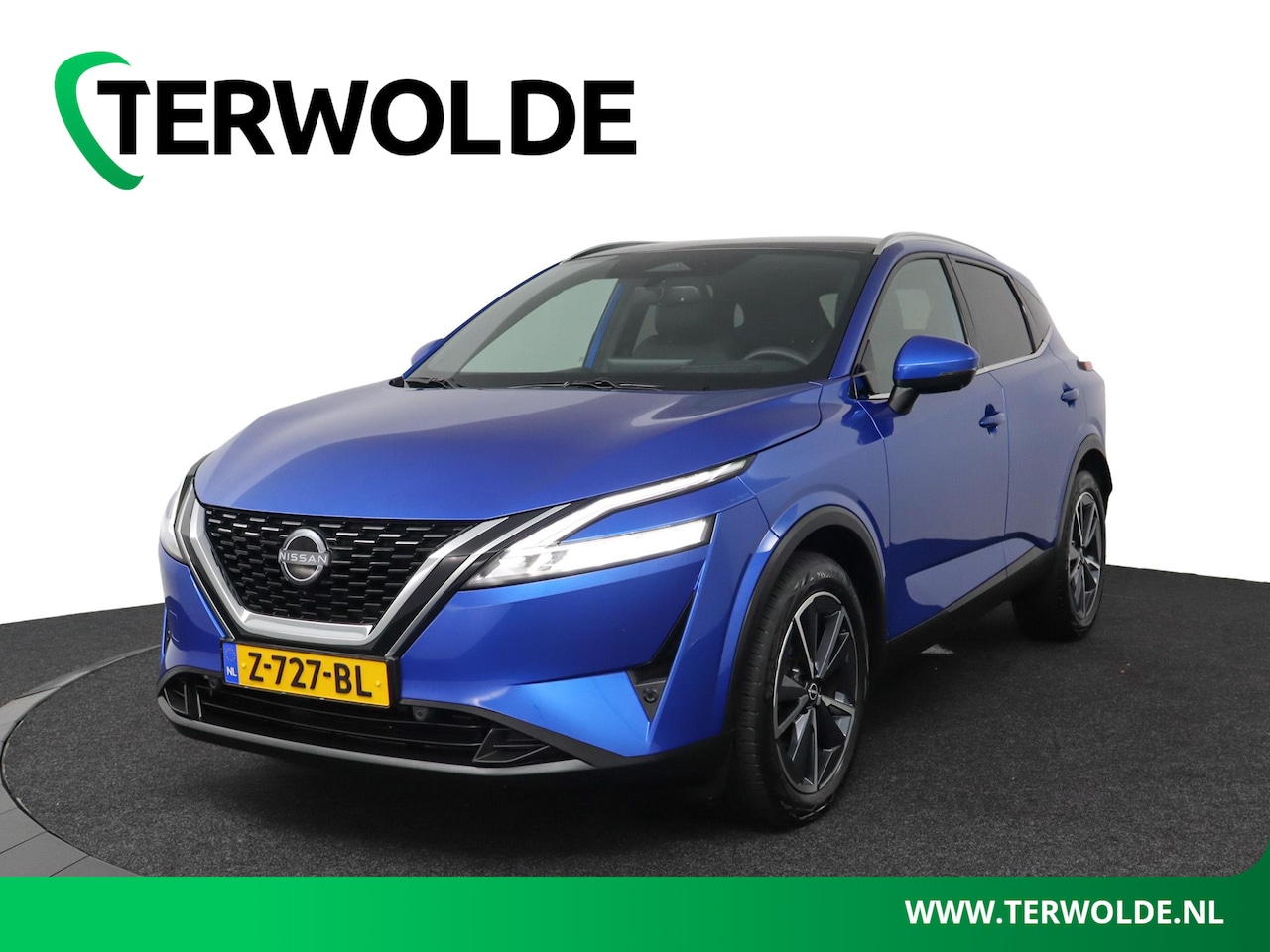 Nissan Qashqai - 1.3 MHEV Xtronic Tekna | AUTOMAAT | Panoramadak | Half leder | Head-Up | 360 Camera | - AutoWereld.nl