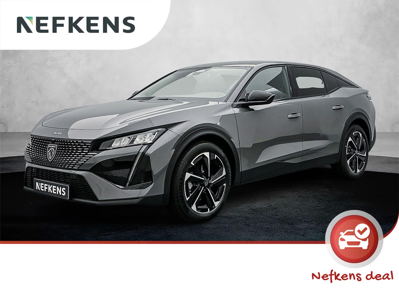 Peugeot 408 - 1.2 Hybrid 136 e-DCS6 Allure Verwarmbare stoelen | Verwarmbaar stuur | Navigatie | AGR bes - AutoWereld.nl