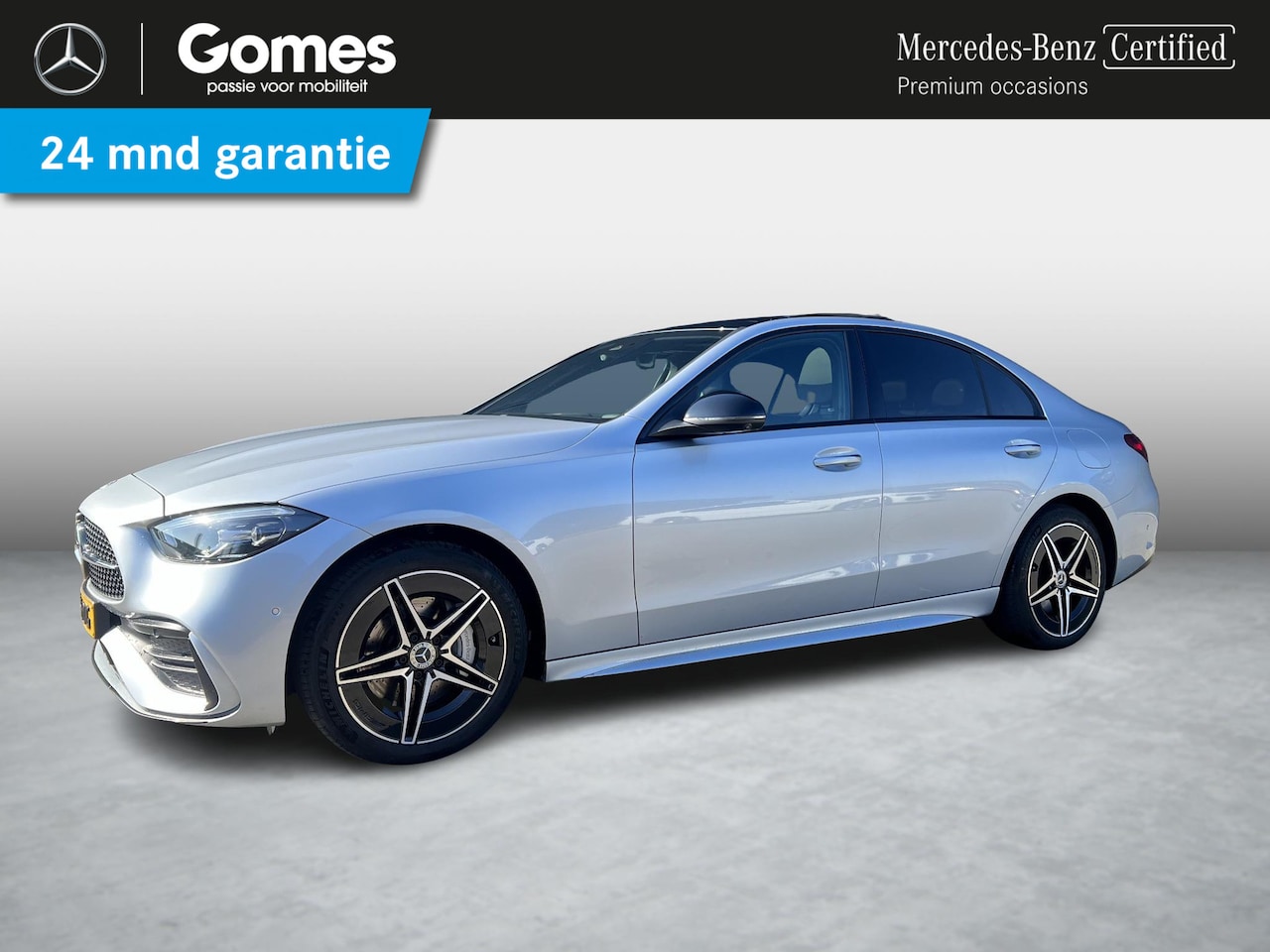 Mercedes-Benz C-klasse - 300 e | AMG Line | Panoramadak | Trekhaak | Premium Plus | Night Pakket | Winter Pakket | - AutoWereld.nl