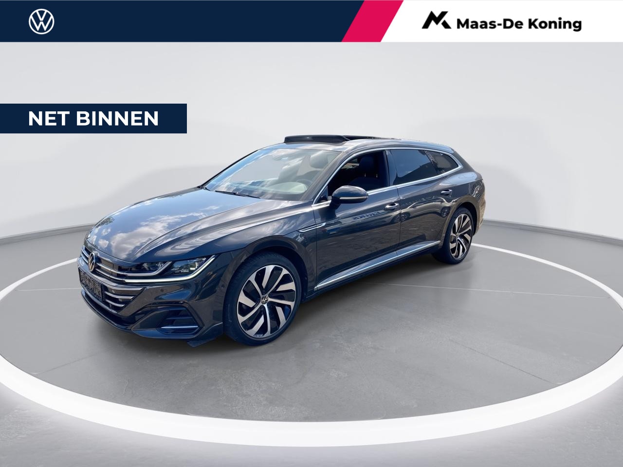 Volkswagen Arteon Shooting Brake - 1.4 TSIeHybrid 160kW/218PK R-Line DSG · Panoramadak · Trekhaak · Camera + Parkeersensoren - AutoWereld.nl
