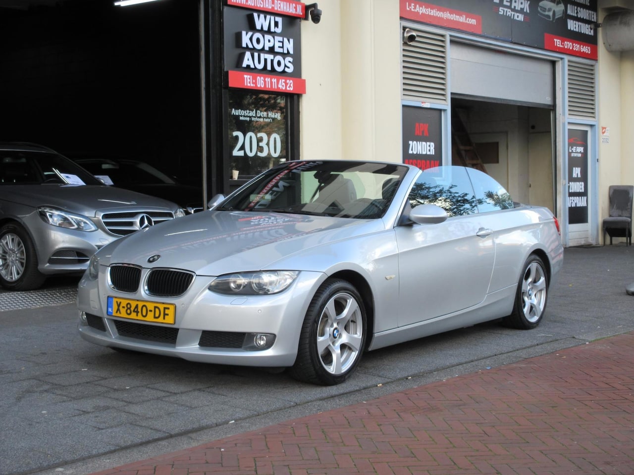 BMW 3-serie Cabrio - 320i Clima Navi Leer - AutoWereld.nl