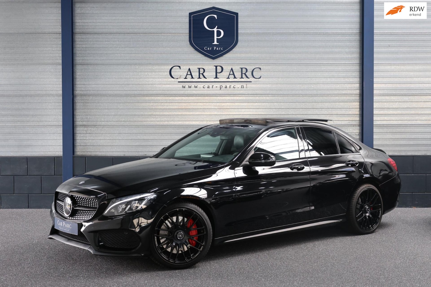 Mercedes-Benz C-klasse - AMG 43 4MATIC LED/SFEER/PANORAMADAK/LEER+S.VERWARMING+MEMORY/19" LMV/CAM/CRUISE/ECC/12 MDN - AutoWereld.nl