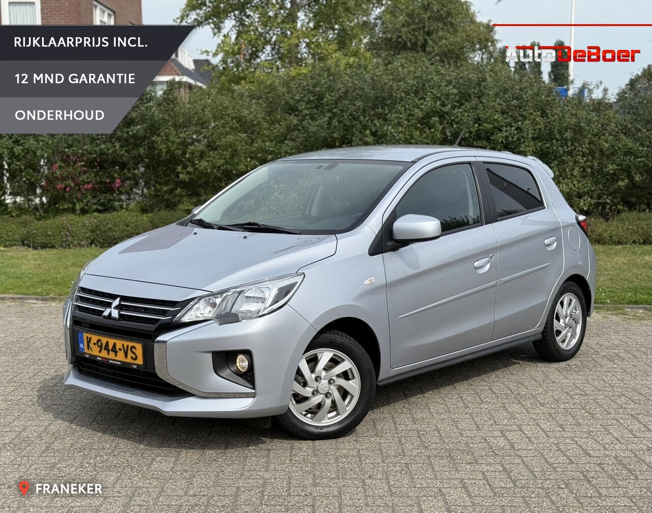 Mitsubishi Space Star - 1.2 Active Cruise | Airco | Trekhaak - AutoWereld.nl