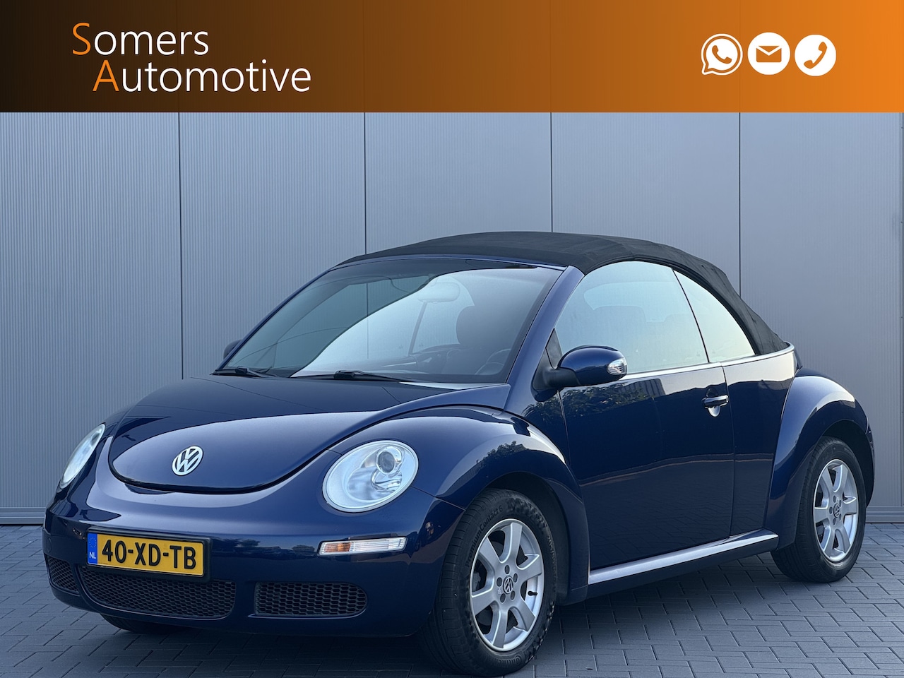 Volkswagen New Beetle Cabriolet - 1.6 Highline | Airco | NL-Auto NAP !! - AutoWereld.nl