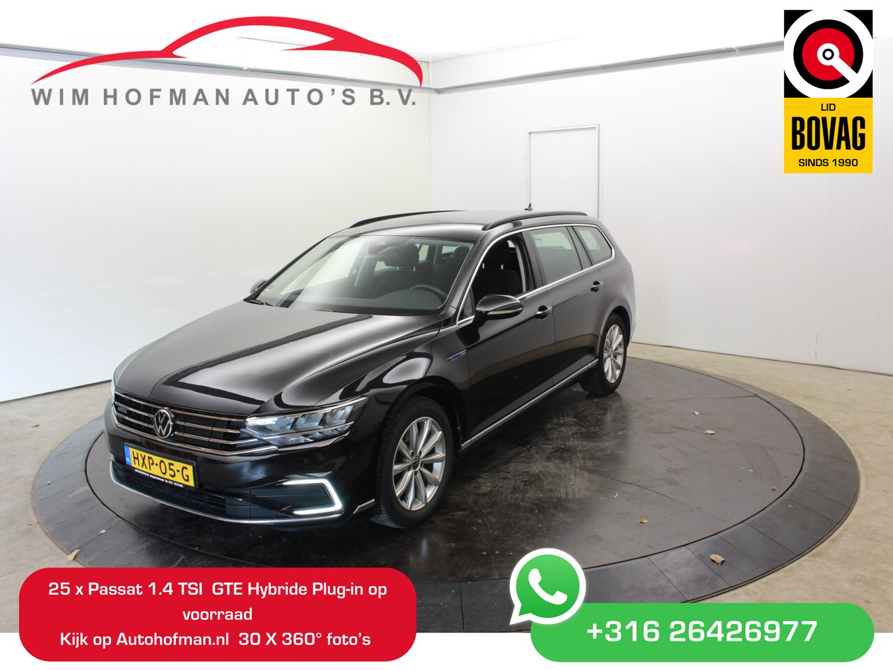 Volkswagen Passat Variant - 1.4 TSI PHEV GTE Business Elk. Trekh Cam Navi Winterpack - AutoWereld.nl