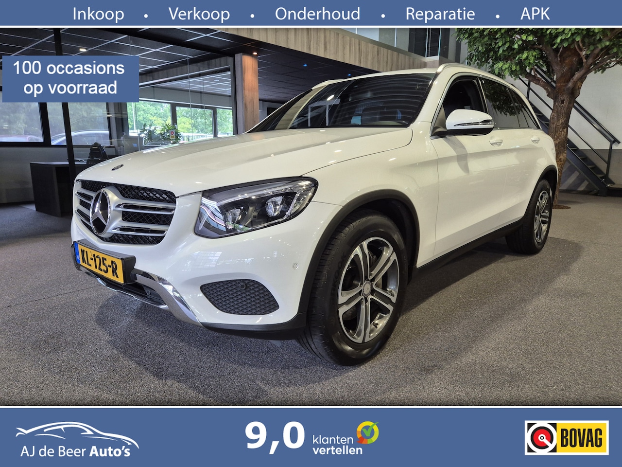 Mercedes-Benz GLC-klasse - 250 4MATIC Edition 1 Navi | 4x4 | lijn-detectie | Dodehoek | LED | Nette auto - AutoWereld.nl
