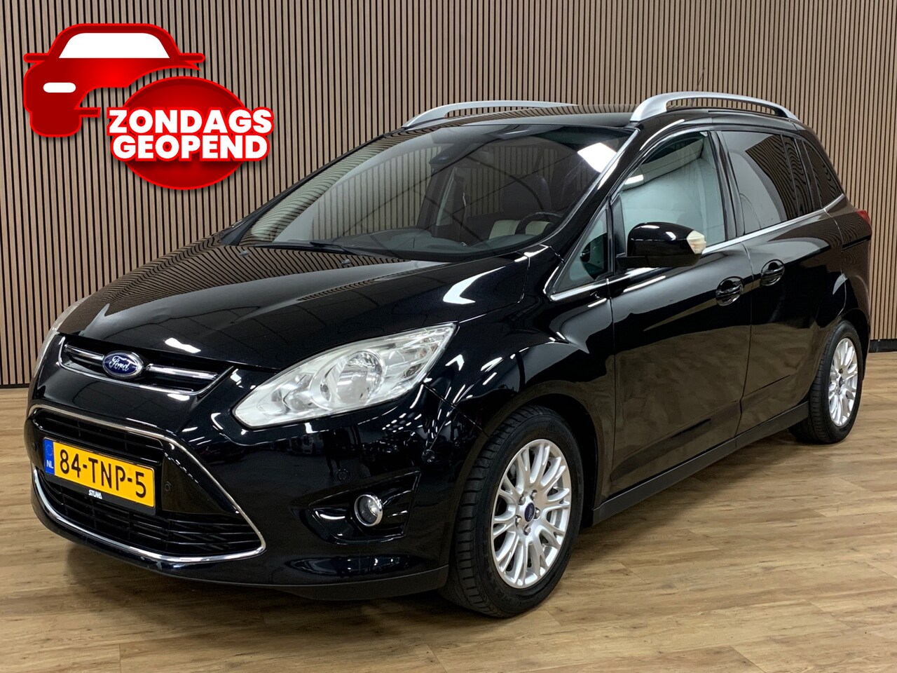 Ford Grand C-Max - 1.6 EcoBoost Titanium|Camera|Navigatie|Panoramadak| - AutoWereld.nl