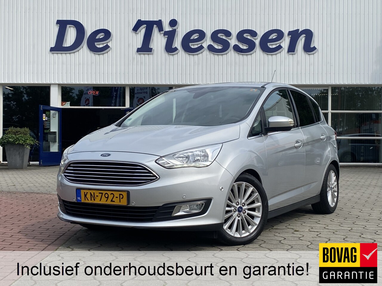 Ford C-Max - 1.0 Titanium Trekhaak, PDC, Navi, Rijklaar met beurt & garantie! - AutoWereld.nl