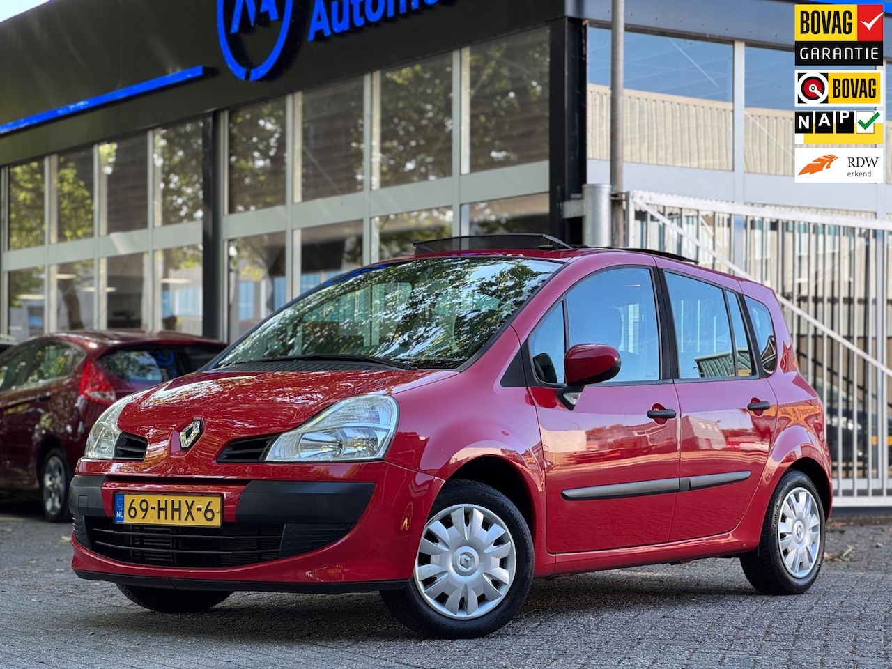 Renault Grand Modus - 1.2 Panoramadak Airco Distr.riem VV Nw APK Trekhaak 2x sleutels Topstaat - AutoWereld.nl