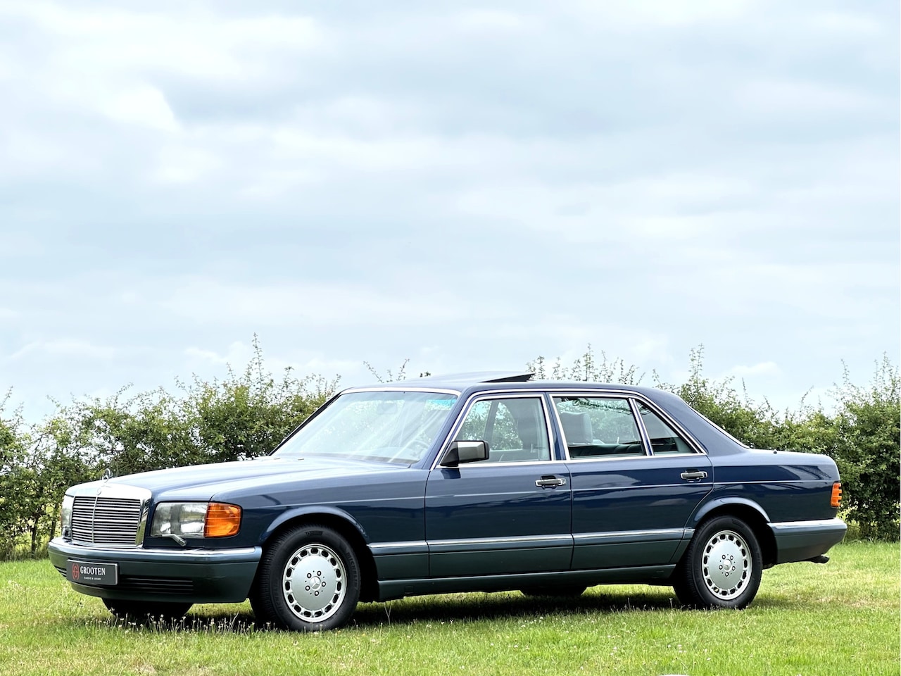 Mercedes-Benz S-klasse - 560 SEL - W126 - Nautik Blau - Top - AutoWereld.nl