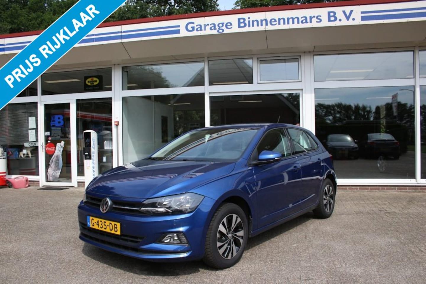 Volkswagen Polo - 1.0 TSI Comfortline Business 1.0 TSI Comfortline Business, Lichtm, Navi, Cruise, Carplay - AutoWereld.nl