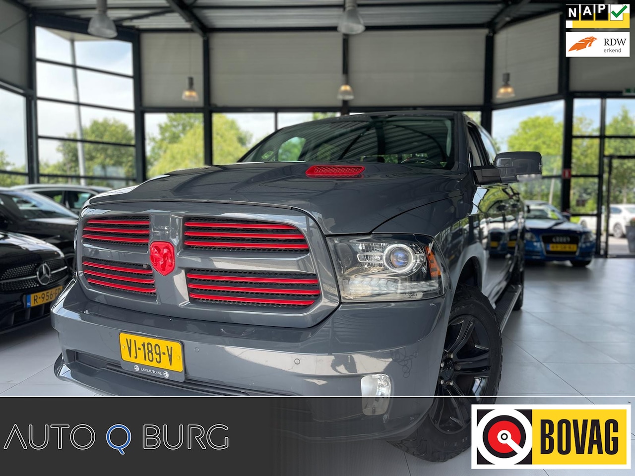 Dodge Ram 1500 - 5.7 V8 Quad Cab 6'4 Hemi | Automaat | Trekhaak | Stuur\Stoel Verwarming | Stoel ventilatie - AutoWereld.nl