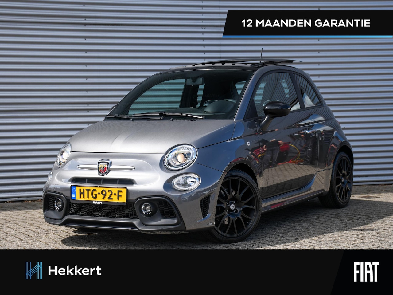 Fiat 500 Abarth - Turismo 70th Anniversary 1.4 T-Jet 165pk PISTA UITLAAT | SCHUIF-DAK | 17''LM | DAB | PDC A - AutoWereld.nl