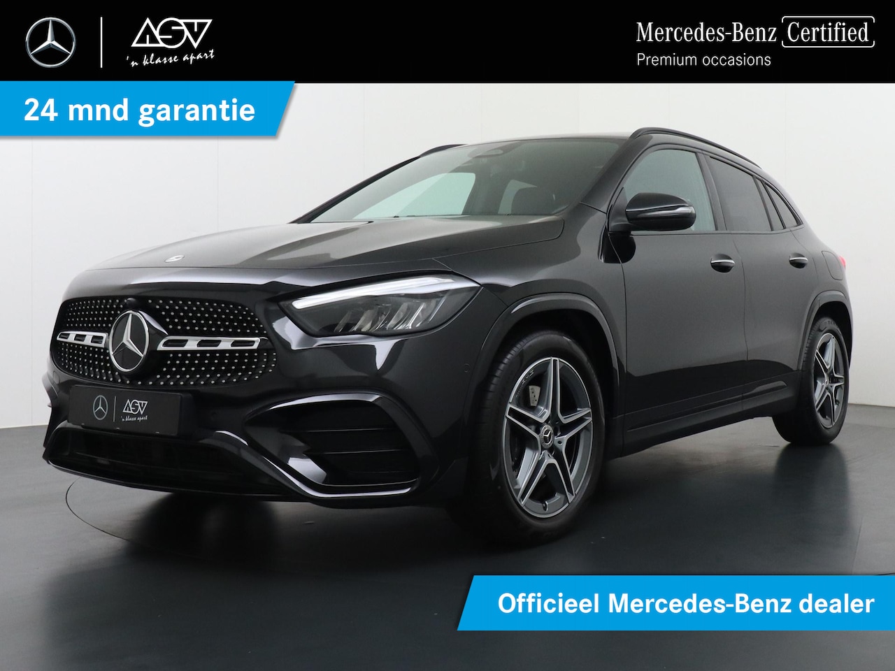 Mercedes-Benz GLA-Klasse - 200 AMG Line Panoramadak, wegklapbare trekhaak, Nightpakket - AutoWereld.nl