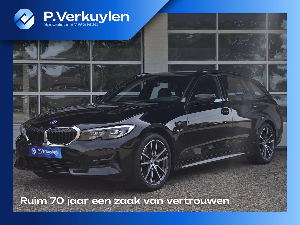 BMW 3-serie Touring - 320e SPORTLINE | SPORTSTOELEN | LEDER | 18 INCH LM VELGEN | - AutoWereld.nl