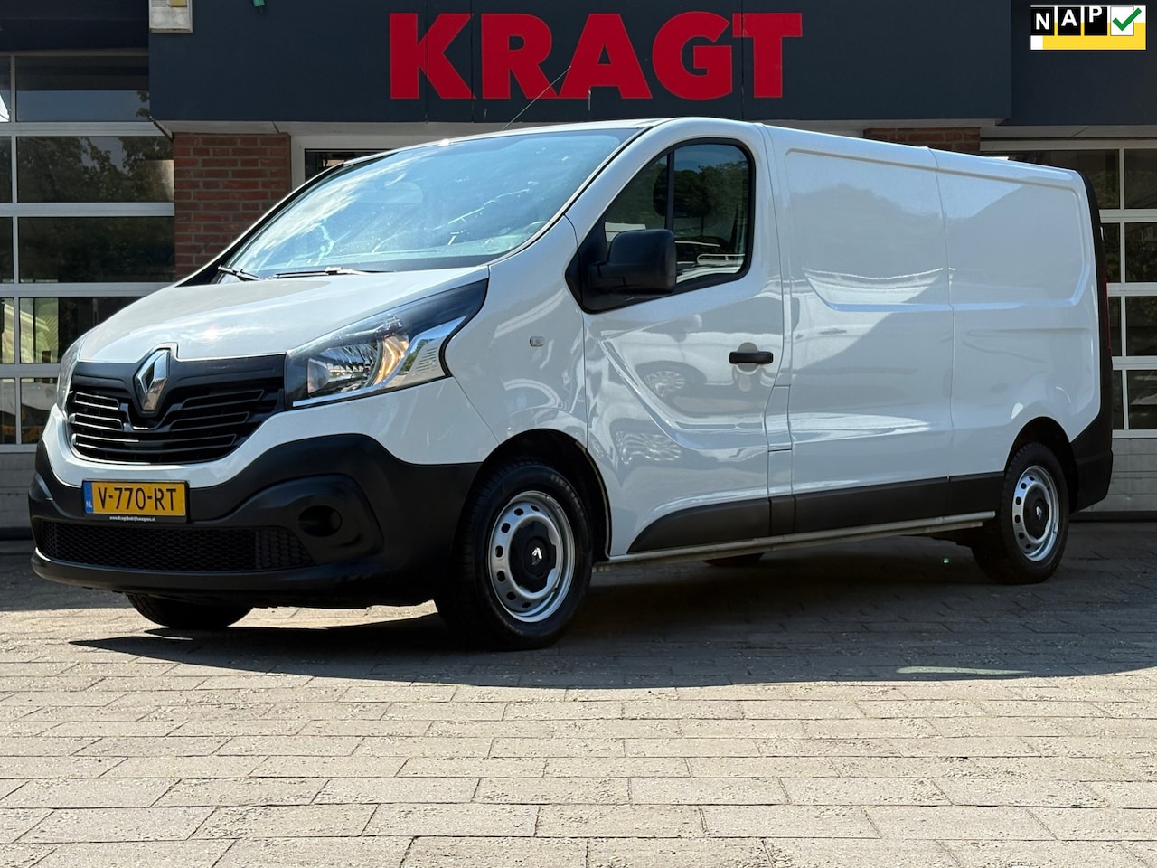 Renault Trafic - 1.6 dCi T29 L2H1 Comfort 1.6 dCi T29 L2H1 Comfort, EURO 6, Airco, Navigatie, trekhaak, 1e EIG, Cruise, schuifdeur, - AutoWereld.nl