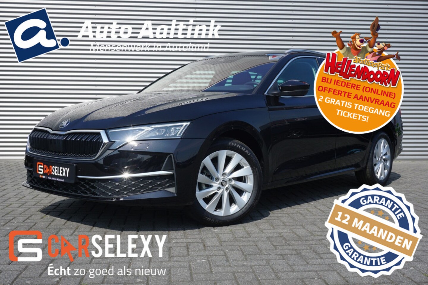 Skoda Octavia Combi - 150PK AUTOMAAT ADAPTIVE | WINTERPACK | CAMERA | NAVI | KEYLESS! - AutoWereld.nl