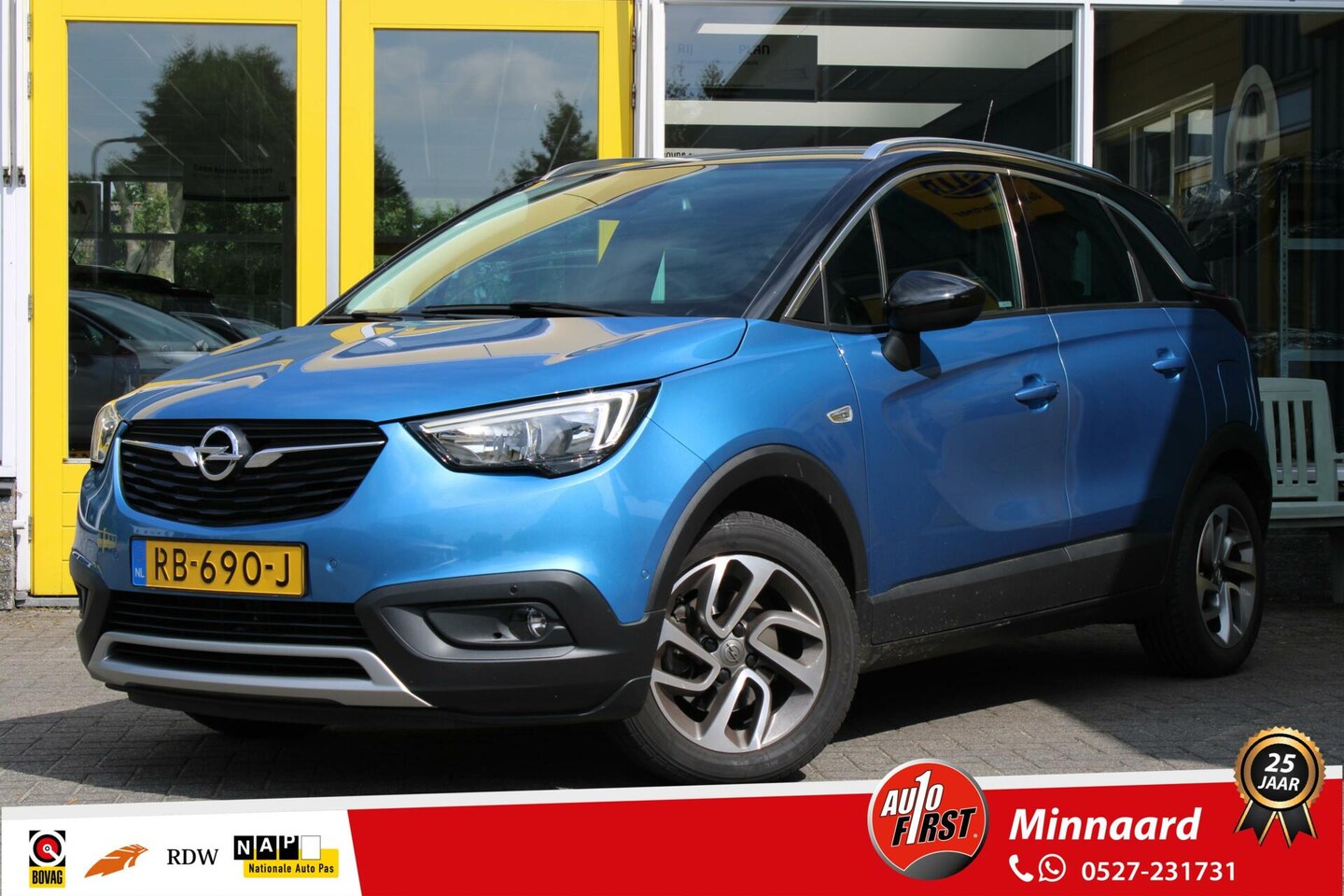 Opel Crossland X - 1.2 Turbo Innovation Navi, Camera, Trekhaak - AutoWereld.nl